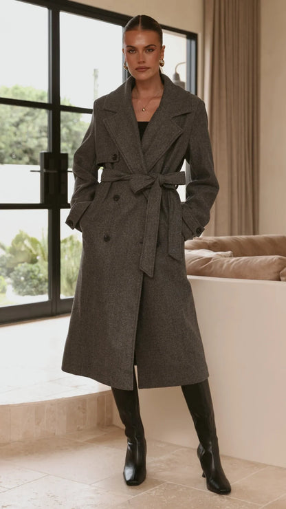 Aspen Coat Charcoal