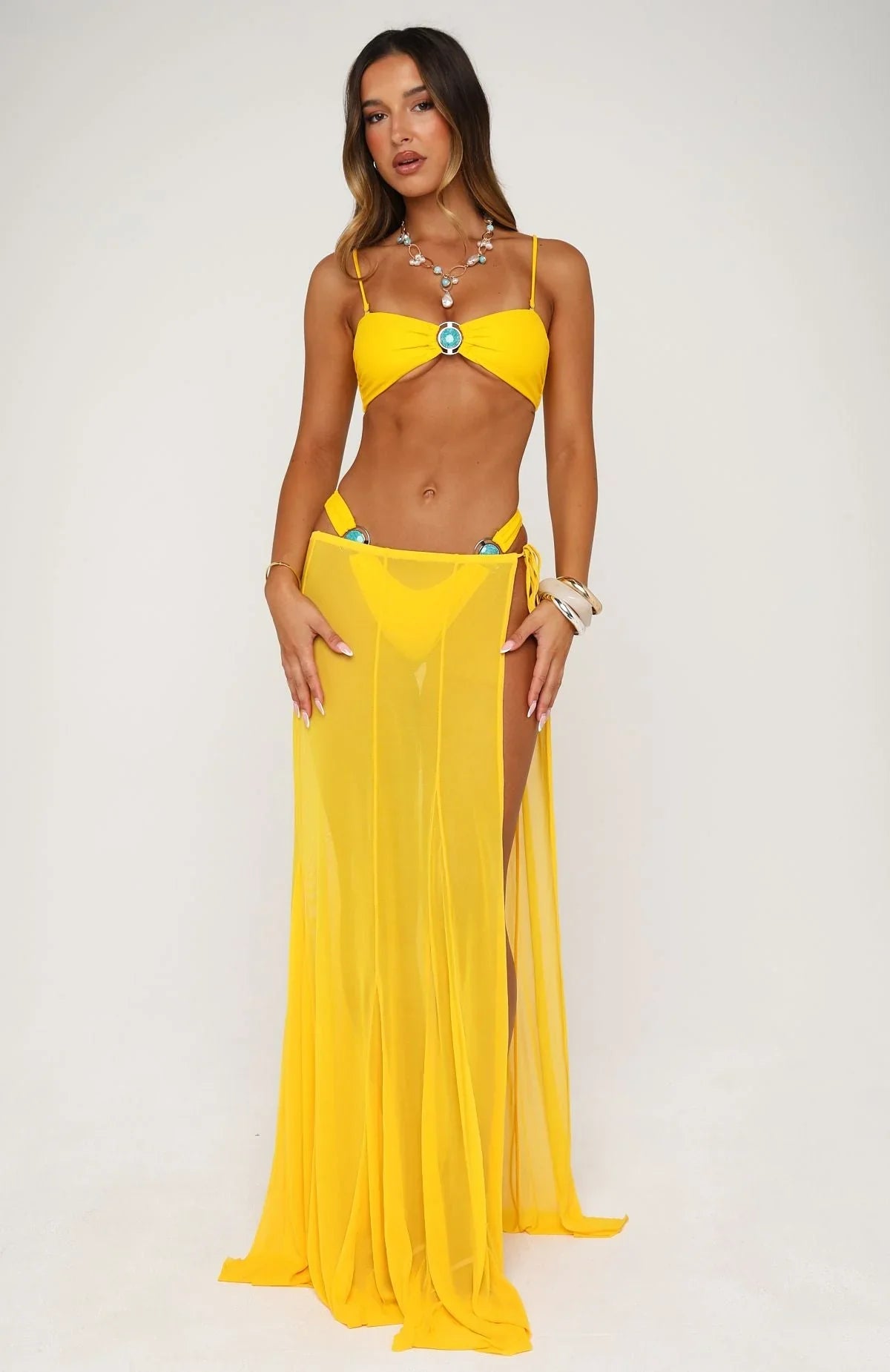 Sandslip Maxi Skirt Mango