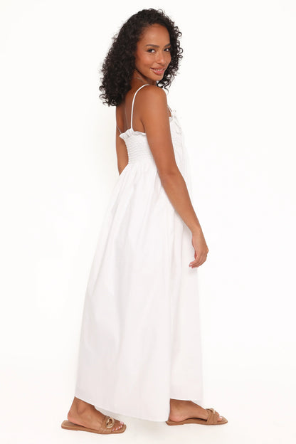 Josie Maxi Dress White