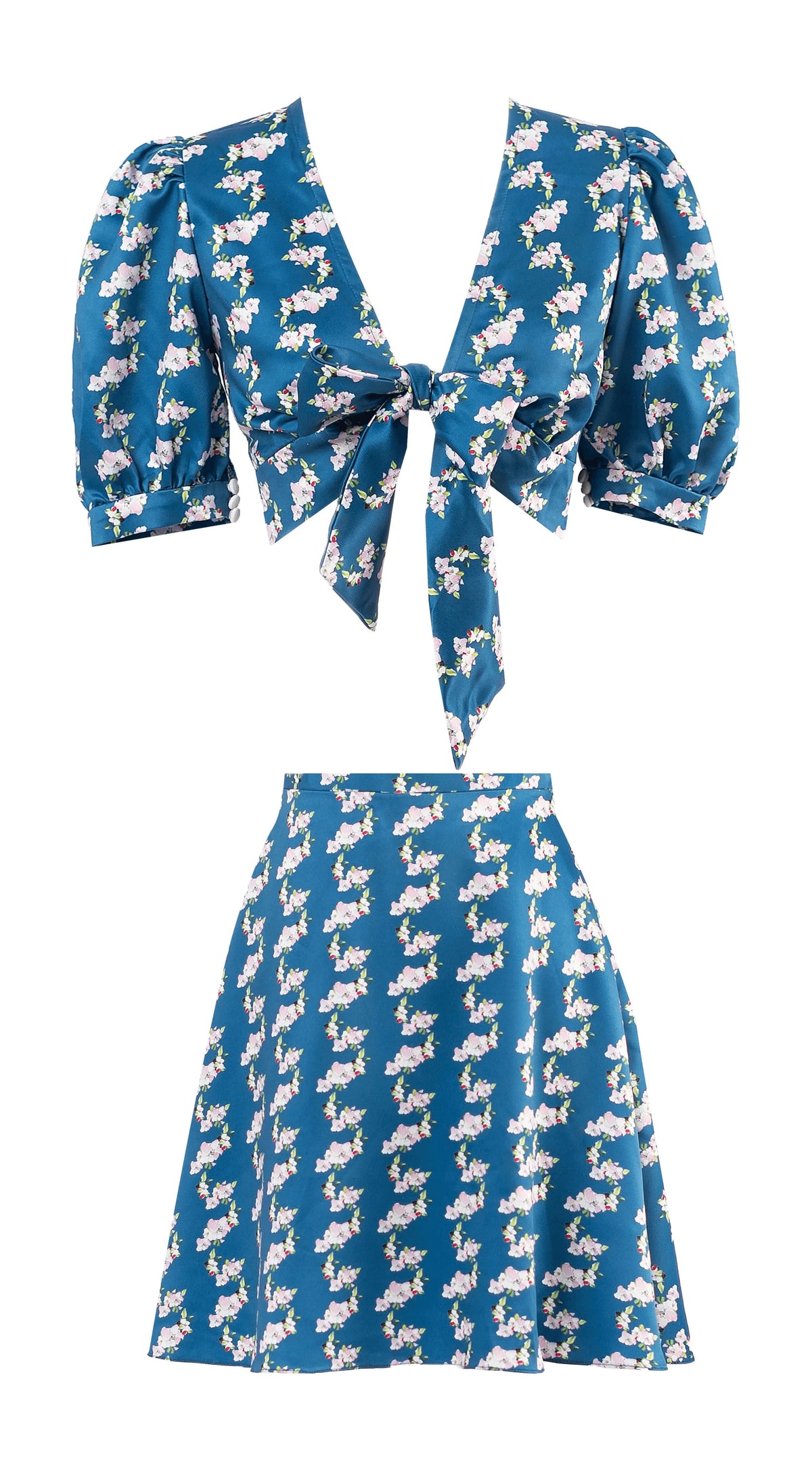 Feminine mini co ord set