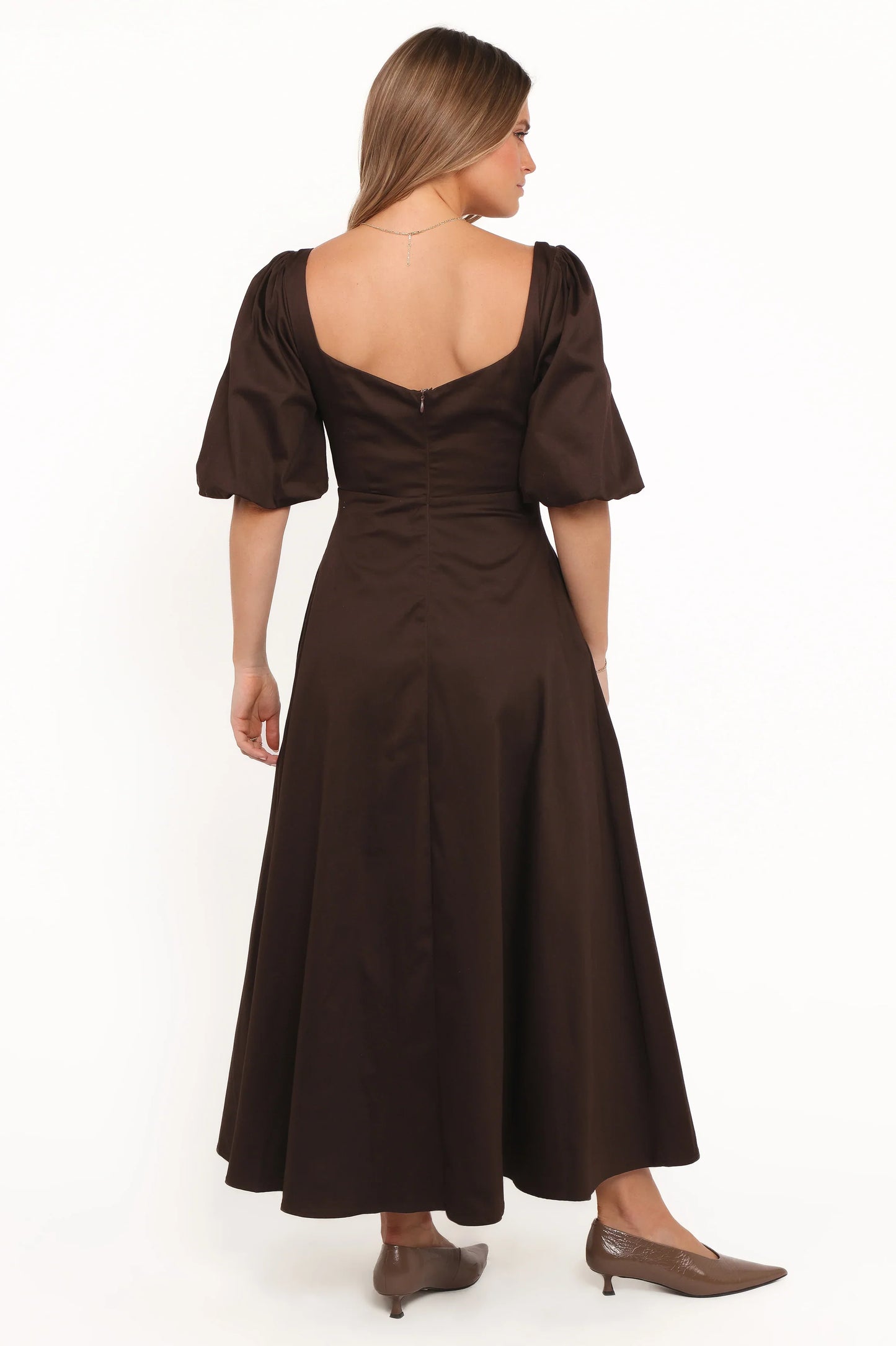 Merlena Maxi Dress Chocolate