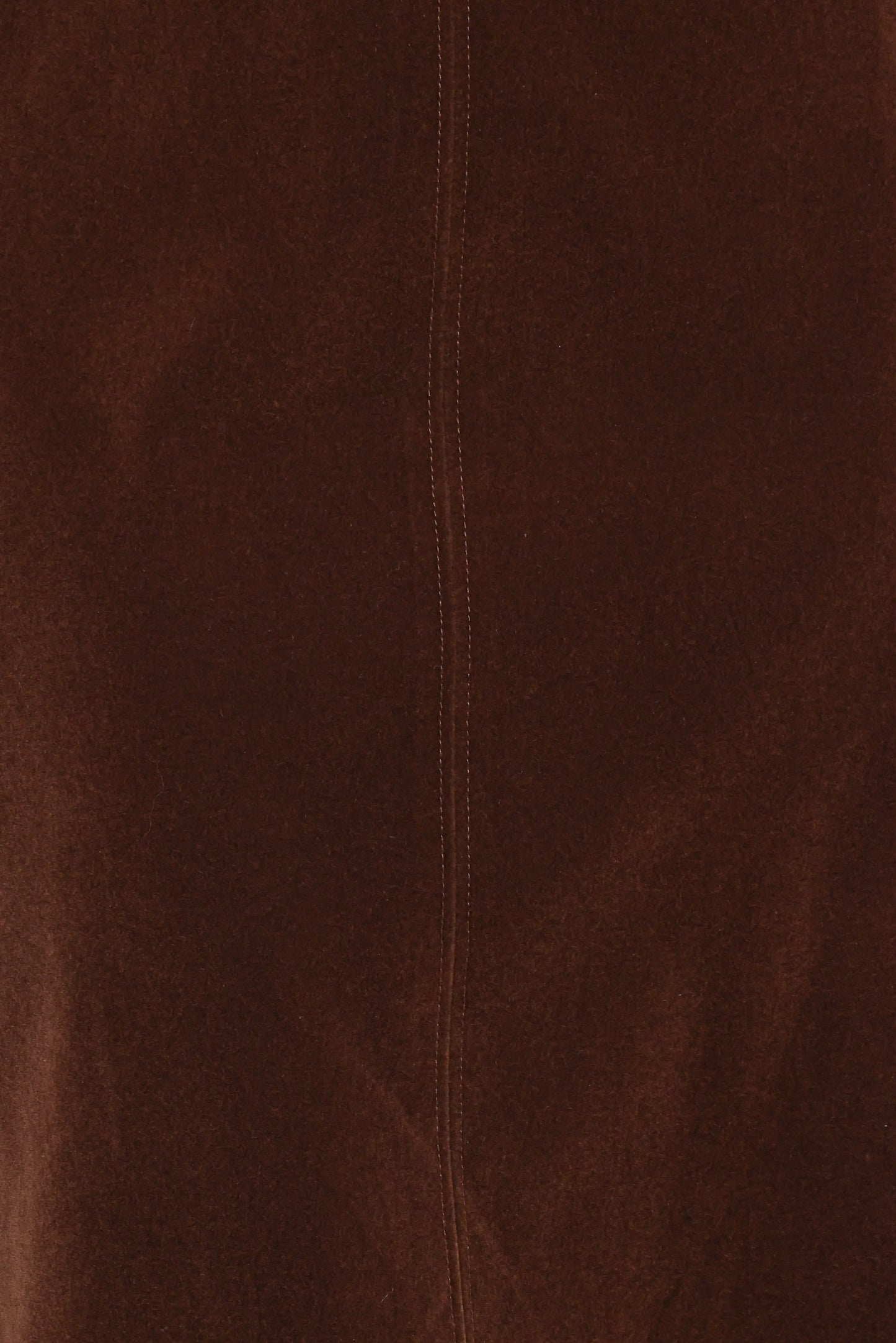 Halina Velvet Midi Skirt Chocolate