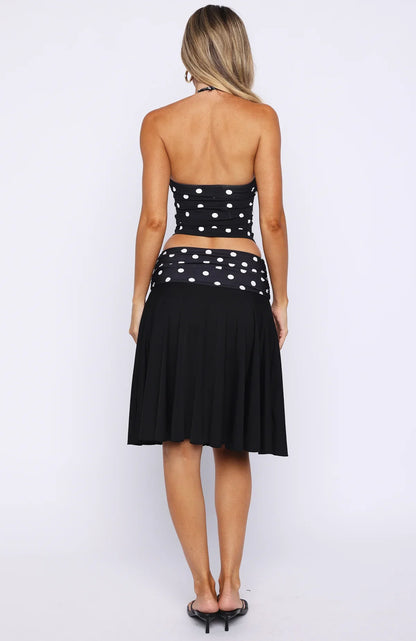 Weve Got That Spark Midi Skirt Black