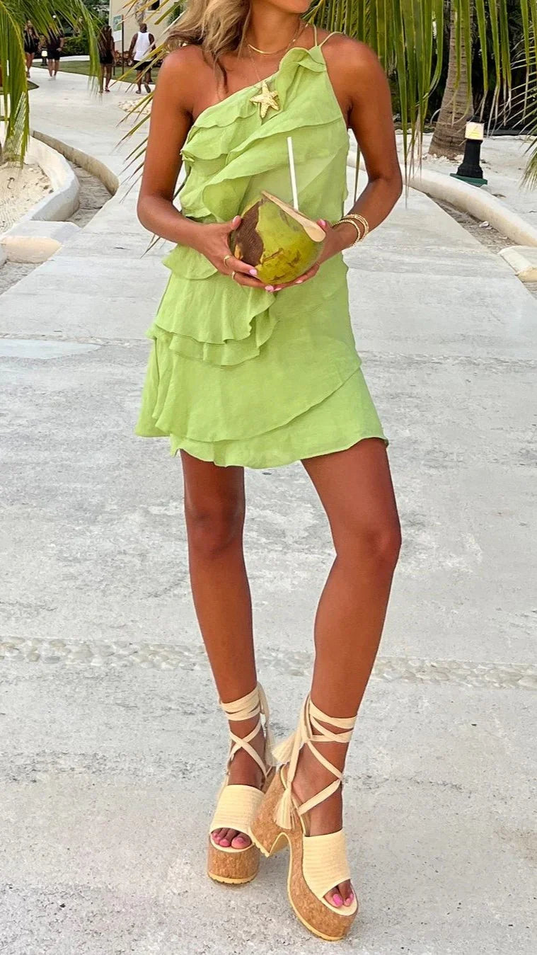 Cassidi Mini Dress Sage
