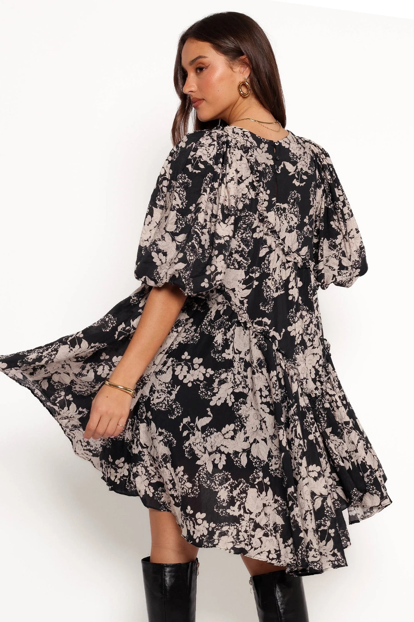 Zinta Mini Dress Floral Print