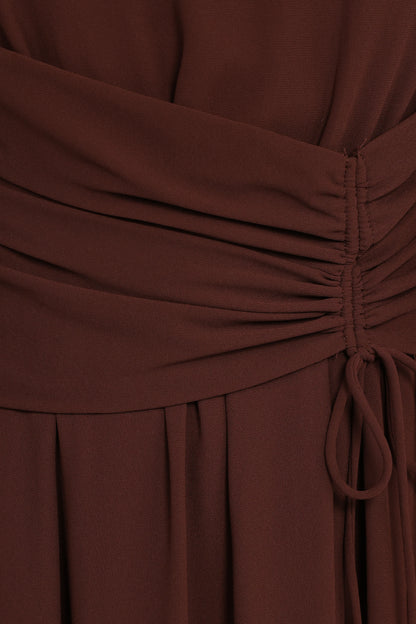 Samara Maxi Dress Brown