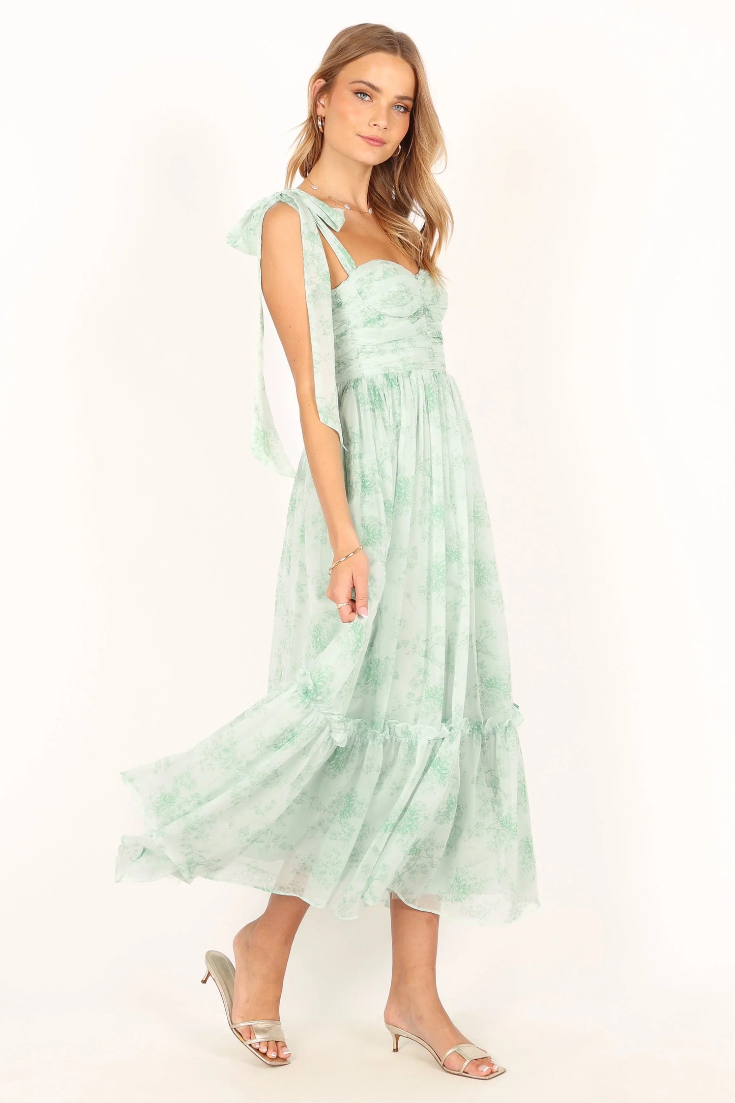 Floret Midi Dress Sage