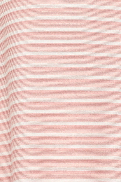 Dealia Knit Short Set Pink Stripe