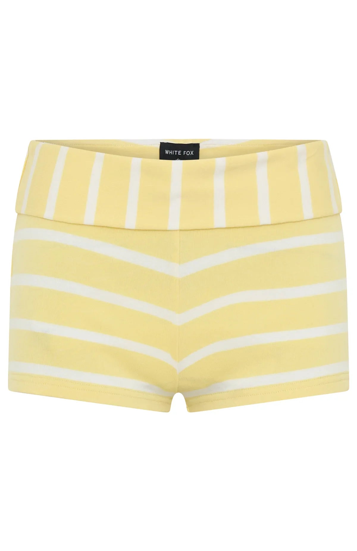 You Said Forever Booty Shorts Lemon Stripe