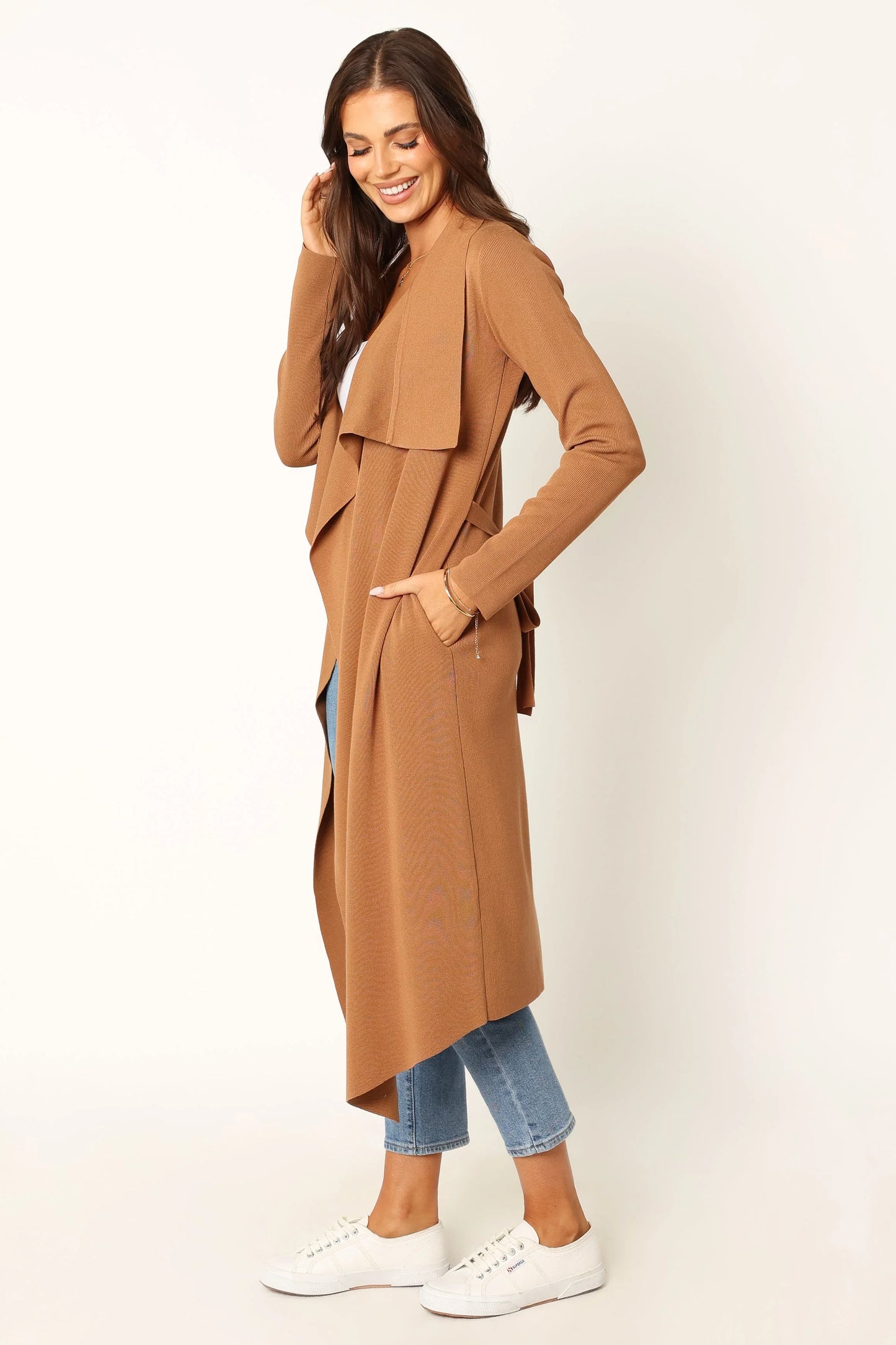 Audrina Cardigan Camel