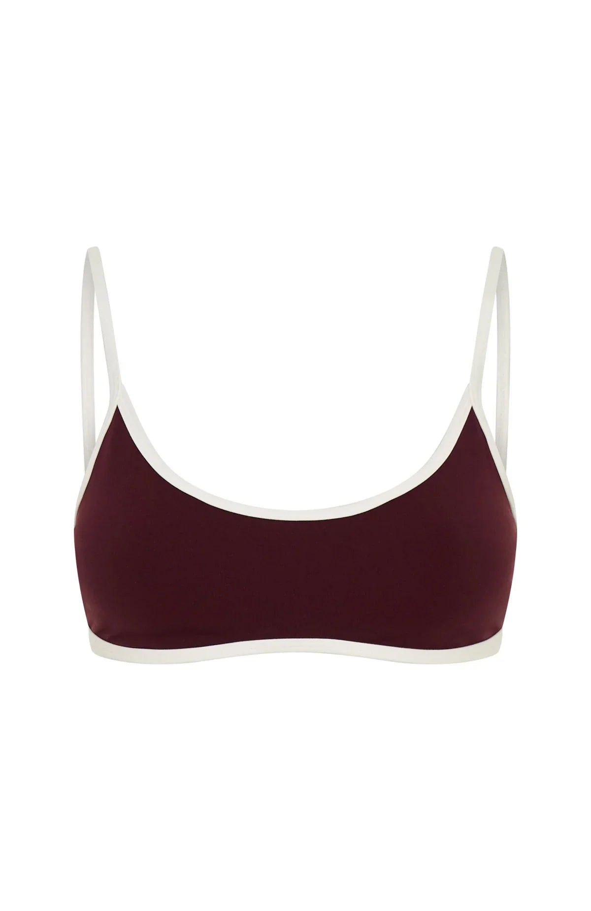 Blitz Sports Bra Merlot Cream