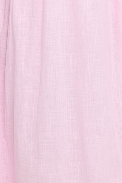 Sullivan Puff Sleeve Maxi Dress Pink
