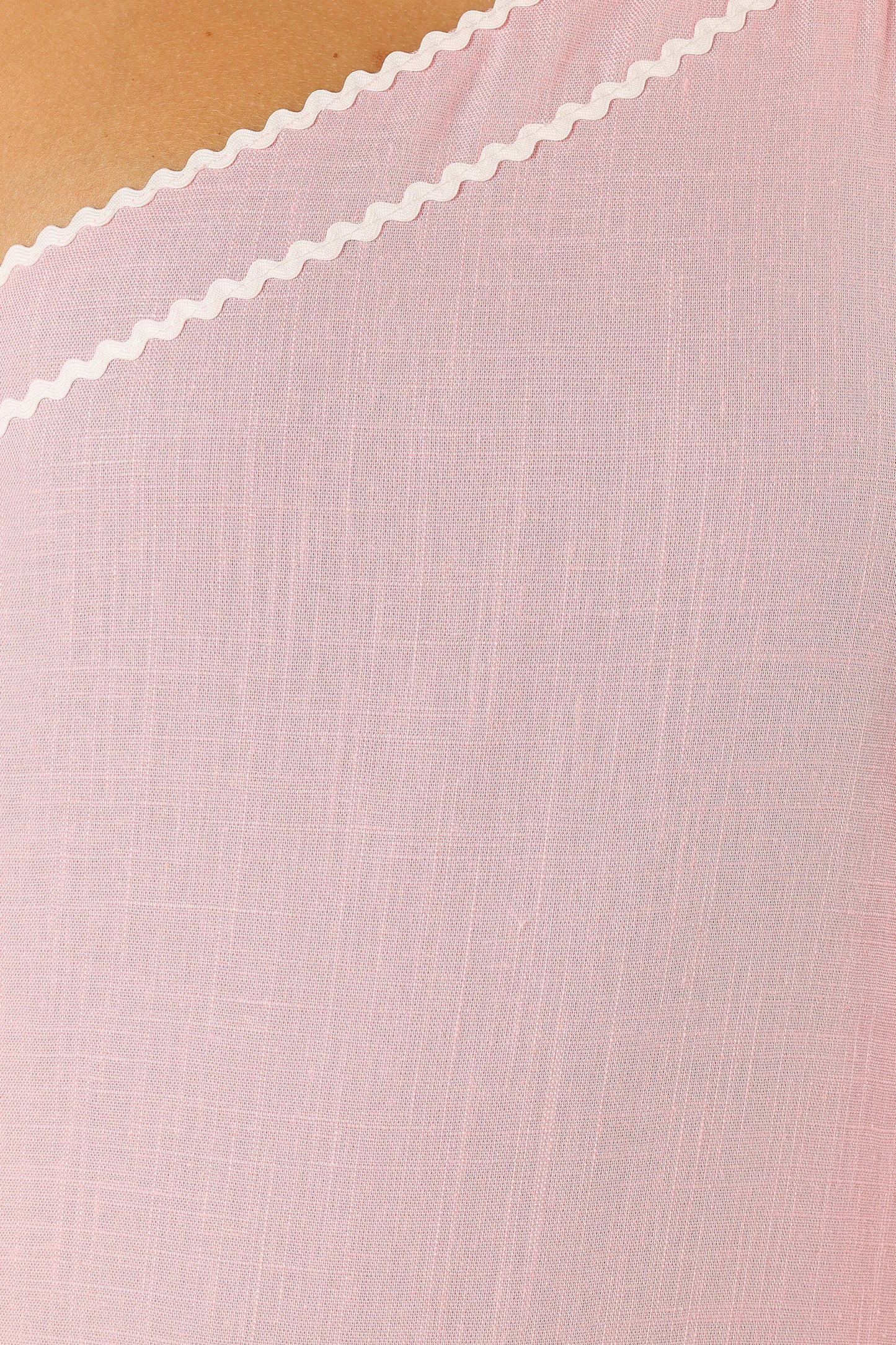 Fleaur One Shoulder Maxi Dress Pink