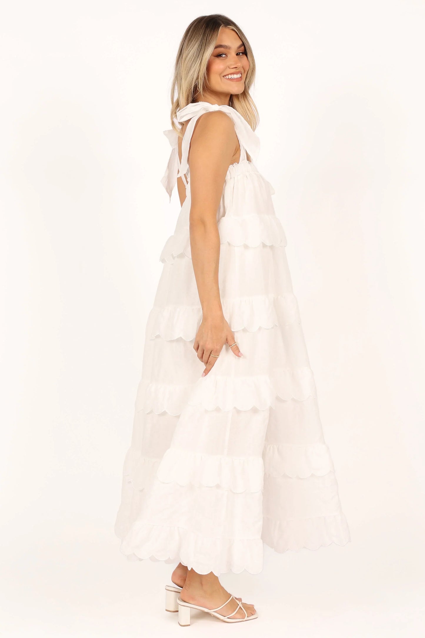 Ursa Maxi Dress Off White