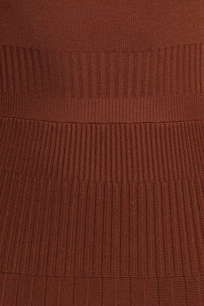 Freeman Maxi Dress Brown