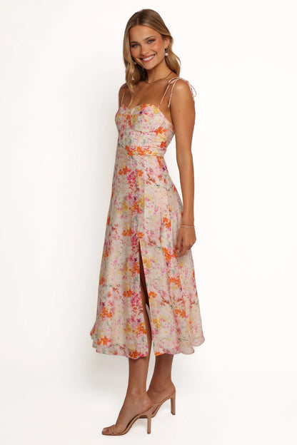 Cordelia Midi Dress Floral