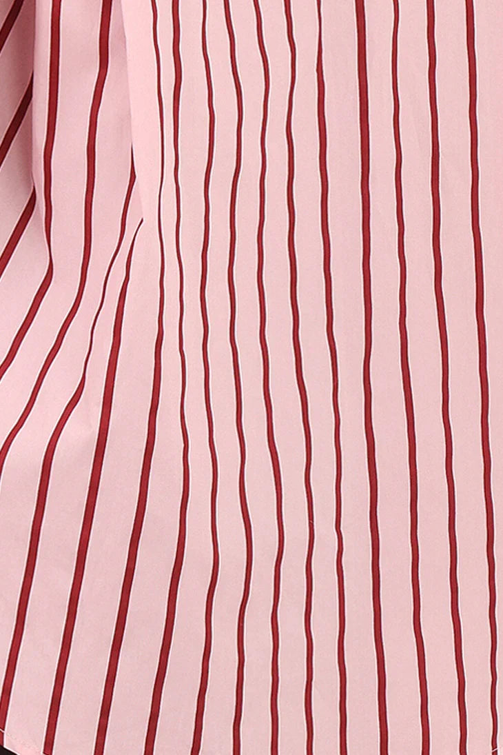 Adam Stripe Shirt Pink