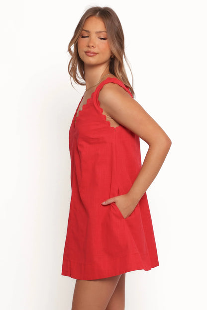 Blaine Mini Dress Red