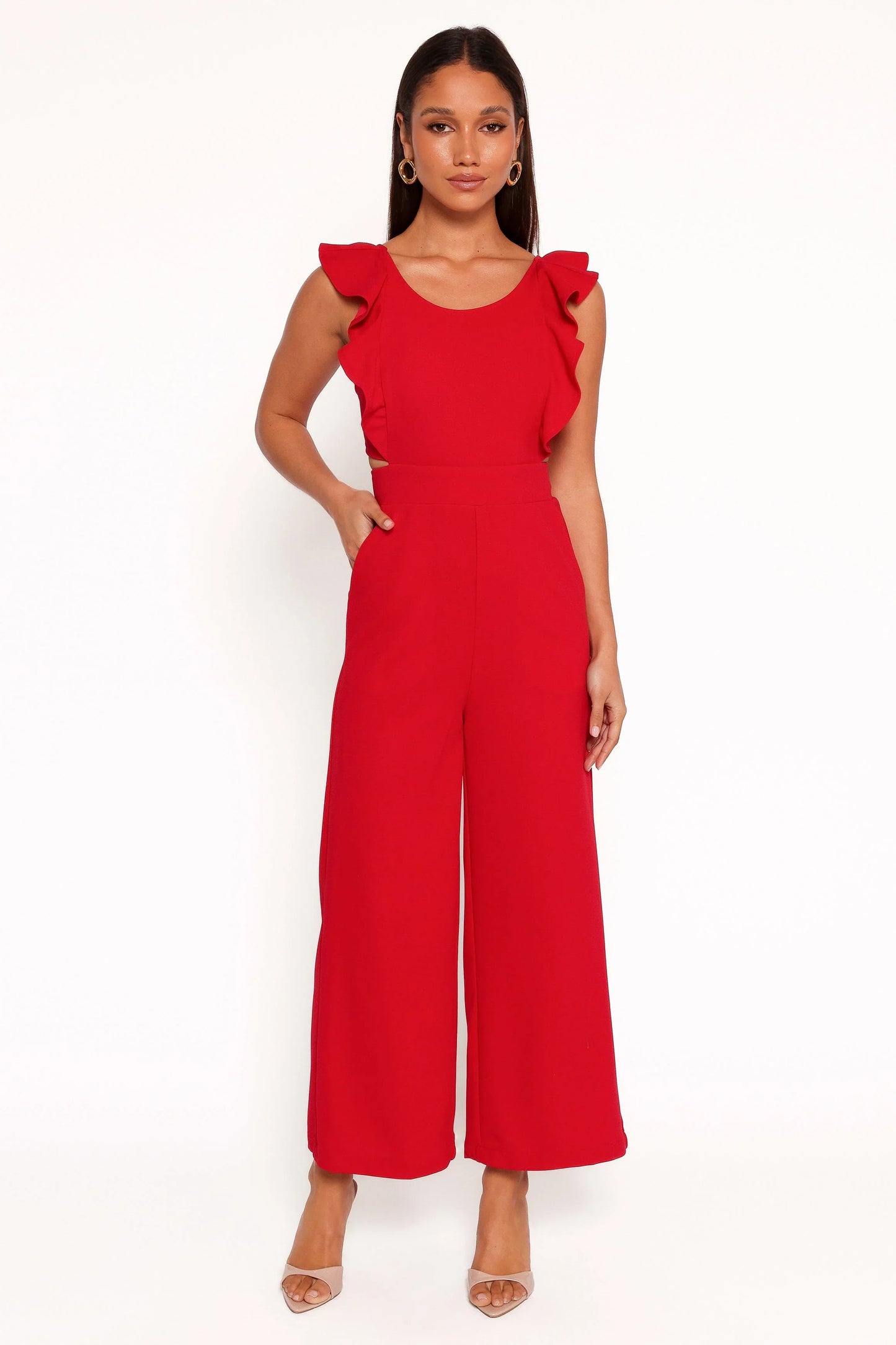 Mills Jumpsuit Red