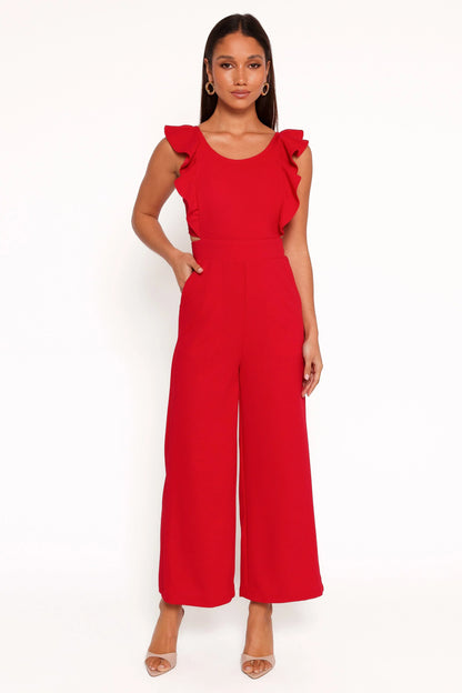 Mills Jumpsuit Red