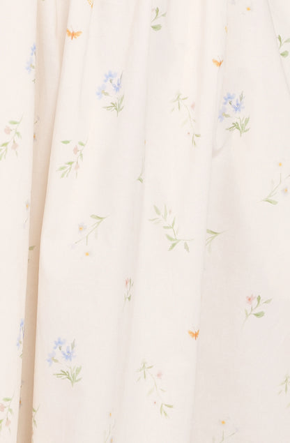 Odessa Maxi Dress White Floral