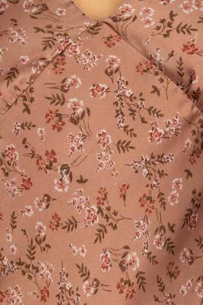 Flossy Maxi Dress Mauve