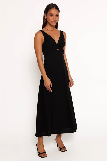 Archer Midi Dress Black