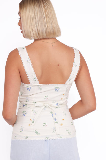 Ana Top Floral