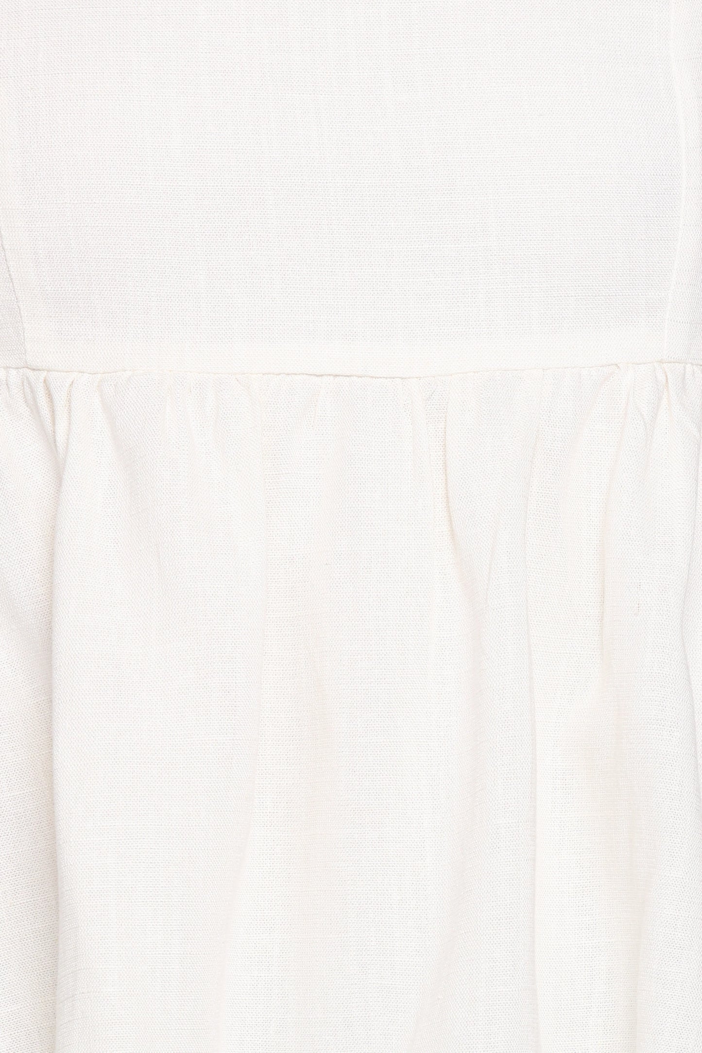 Zephyra Baby Doll Top White