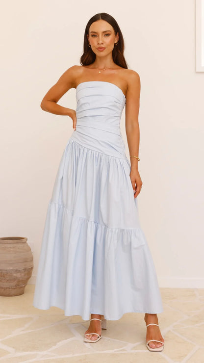 Lola Maxi Dress Blue