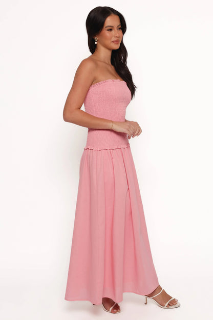 Bea Maxi Dress Soft Pink