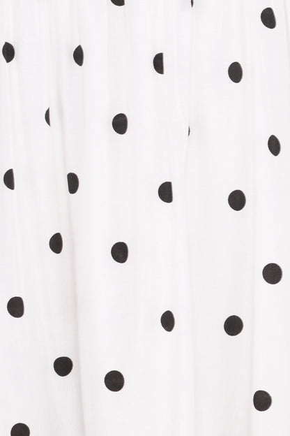 Mona Mini Dress Black Polka