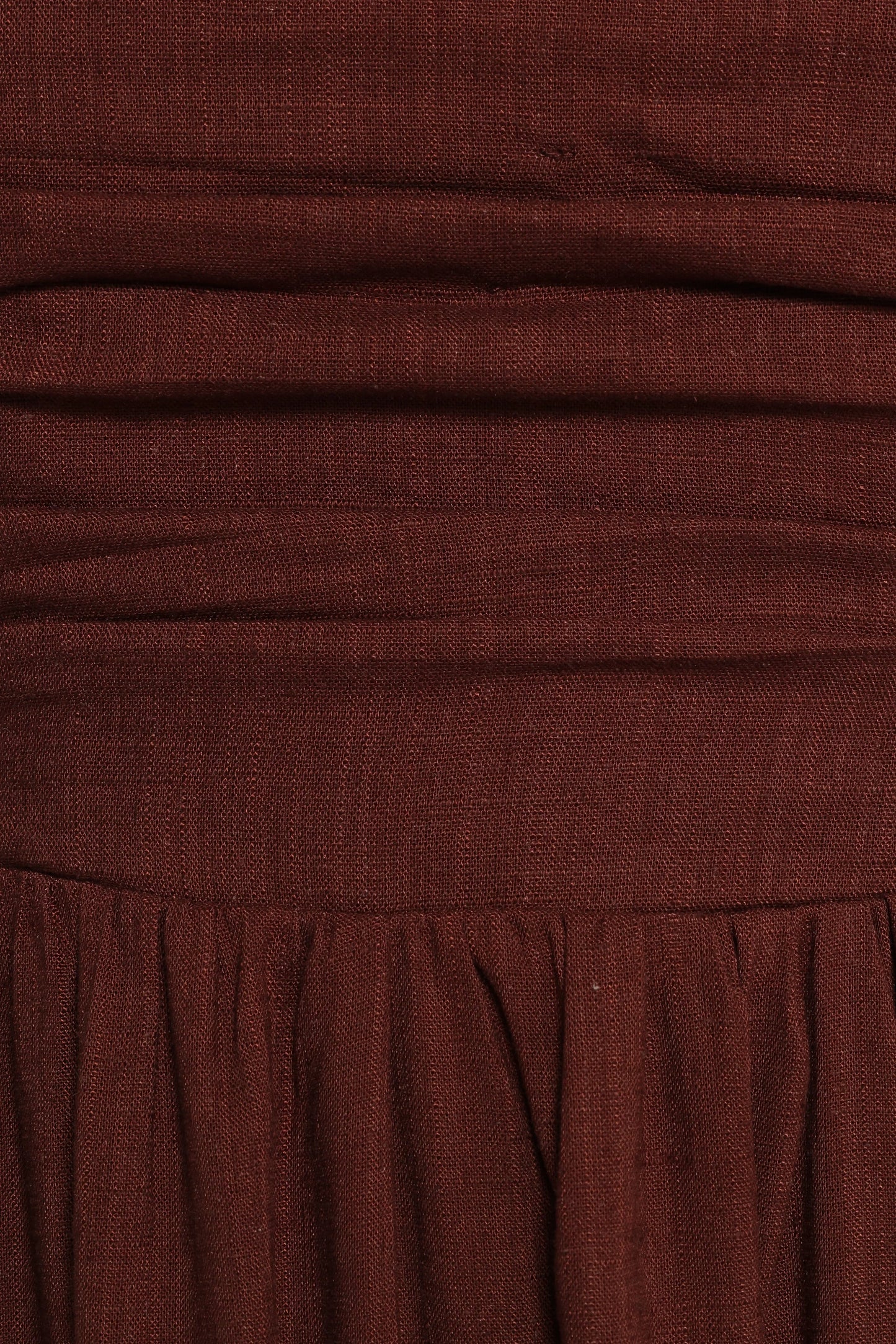Kayt Strapless Dress Chocolate Brown