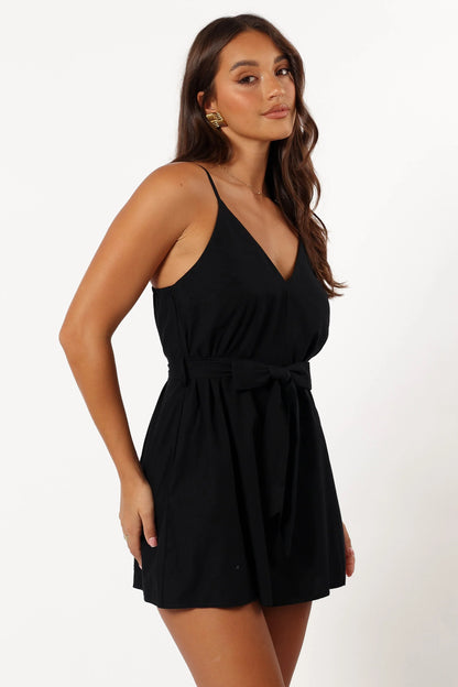 Laddie Romper Black