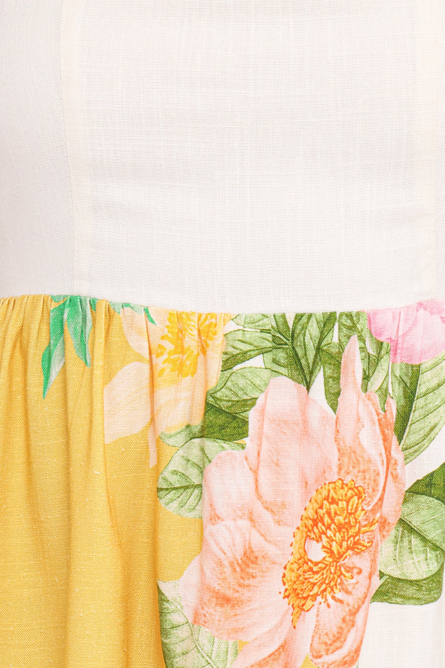 Nissa Mini Dress Yellow Poppy