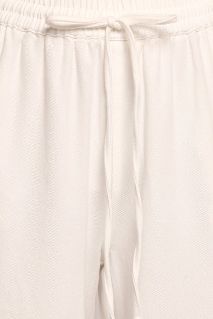 Odelia Denim Pant Off White