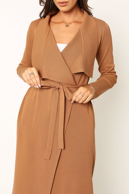 Audrina Cardigan Camel