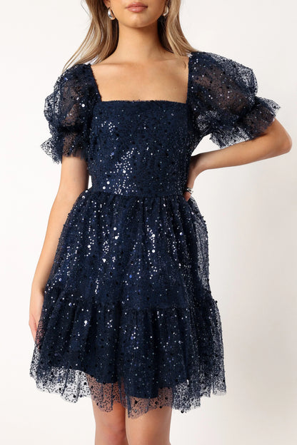 Karina Mini Dress Navy