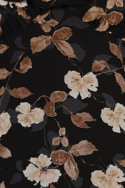 Irelynn Maxi Dress Black Floral