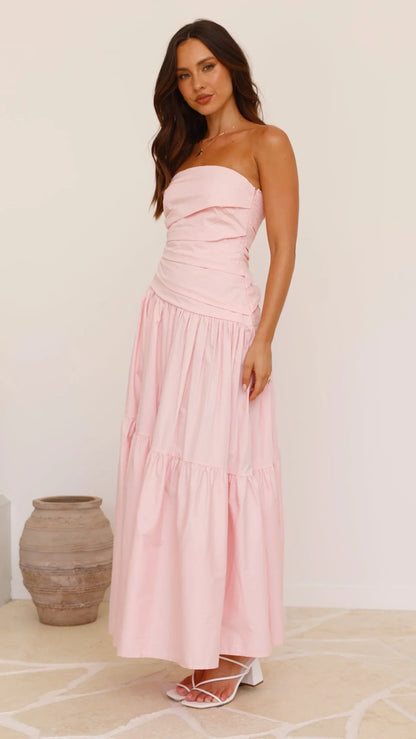 Lola Maxi Dress Pink