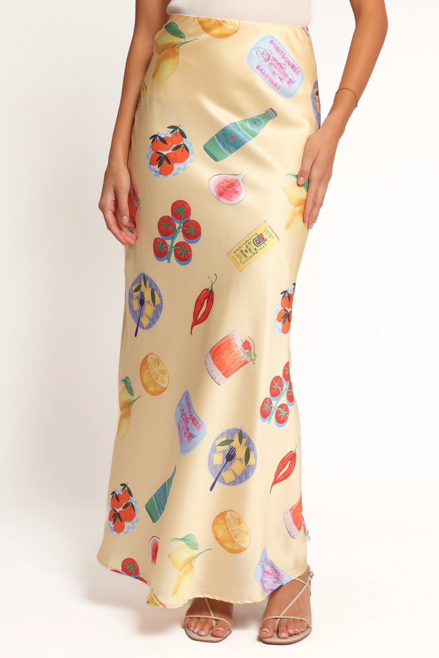 Kinsey Maxi Skirt Yellow