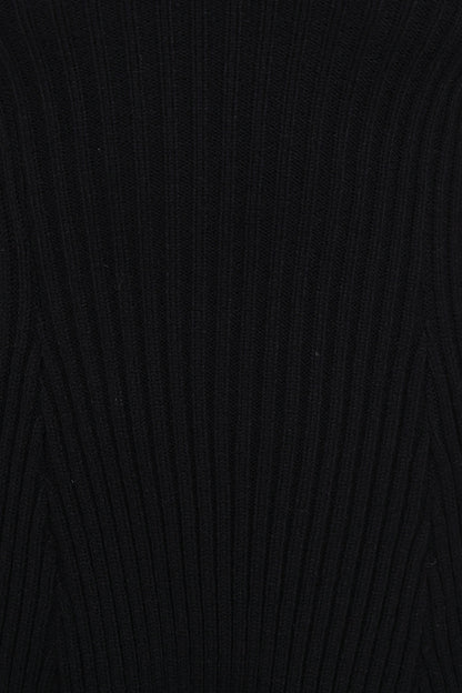 Francisco Long Sleeve Mini Dress Black