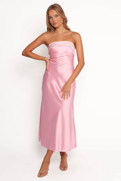 Ashe Midi Dress Pink