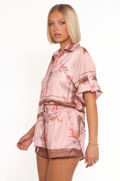 Lara Shorts Pink Cocoa