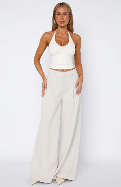 Its Now Or Never Pants Bone