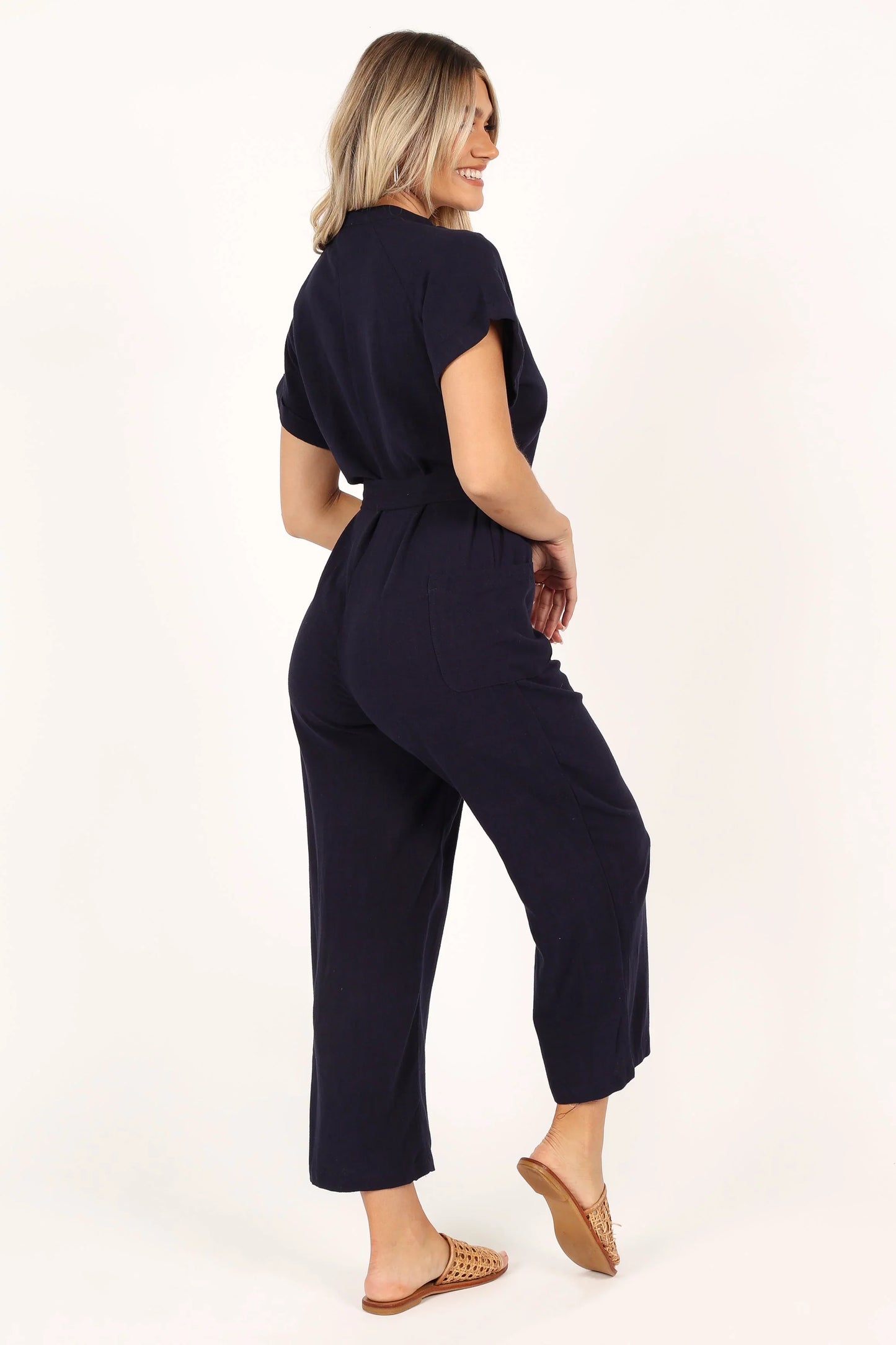 Archie Jumpsuit Navy