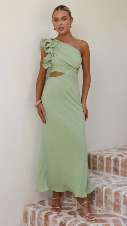 Amina Maxi Dress Sage