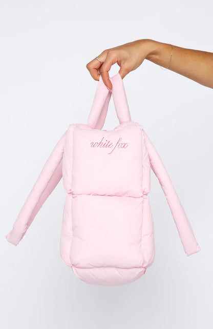 Malik Puffer Shoulder Bag Marshmallow