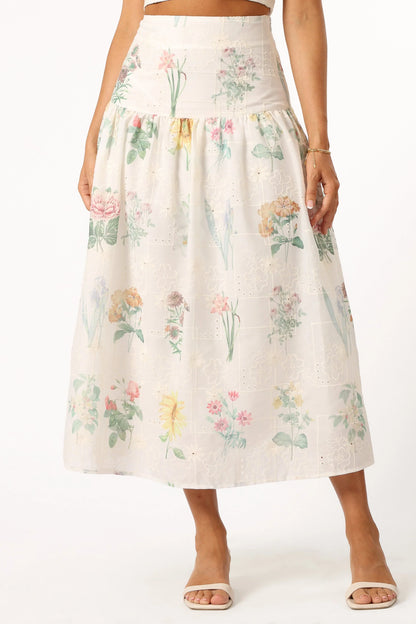 Kara Two Piece Set White Floral