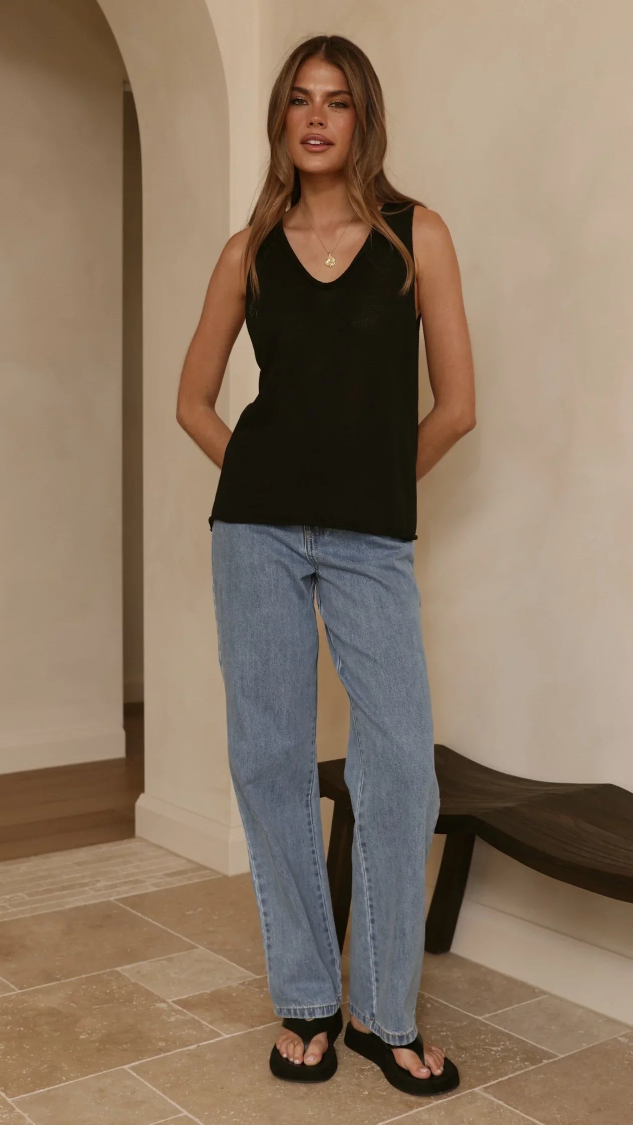 Zaeli Jeans Mid Blue